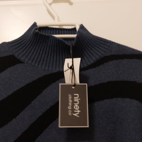 NWT Ladies Ninety Clothing Co. long soft sweater - size S but fits M - Picture 5 of 6